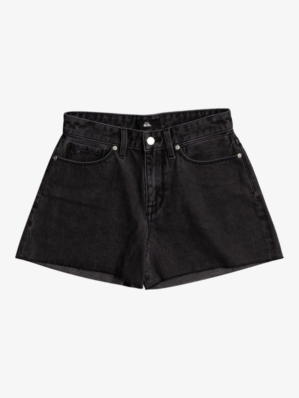 Quiksilver Womens Organic High Waist Denim Shorts