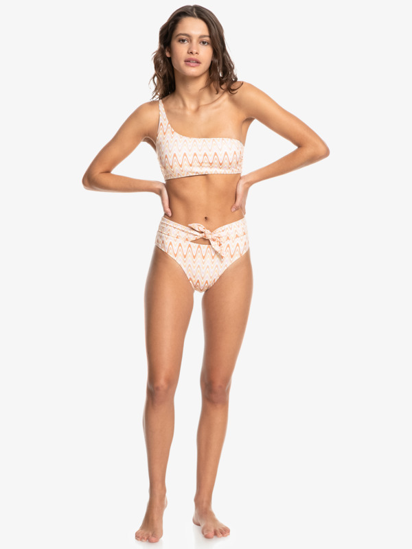 Quiksilver Womens Classic High Waist Tie Bikini Bottoms