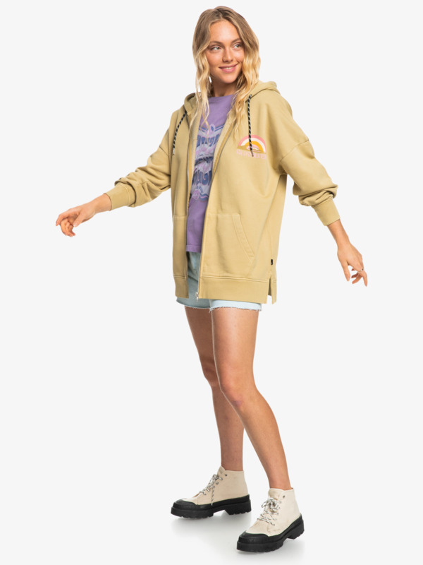 Quiksilver Womens Wild West End Zip-Up Hoodie