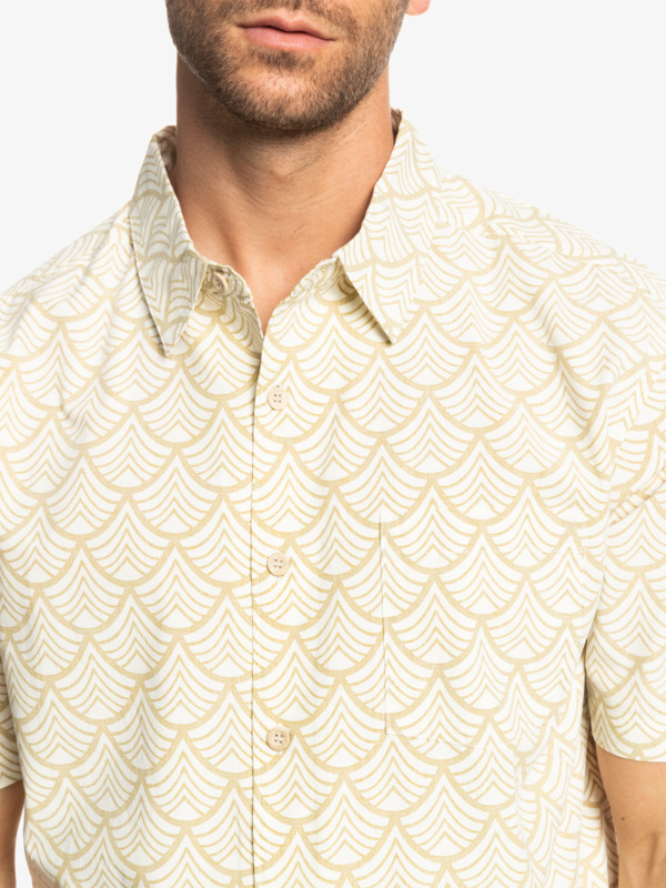Waterman Typhoon Waves Short Sleeve Shirt