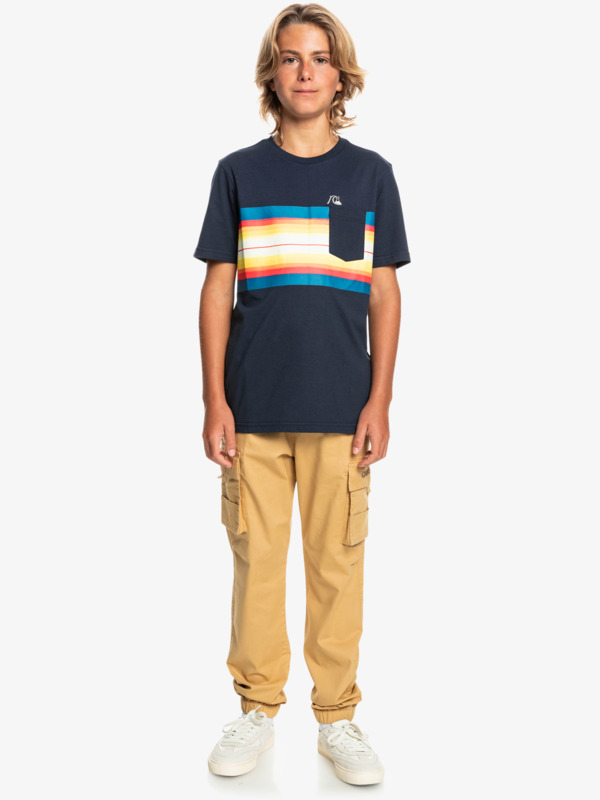 Boy's 8-16 Resin Tint Pocket T-Shirt