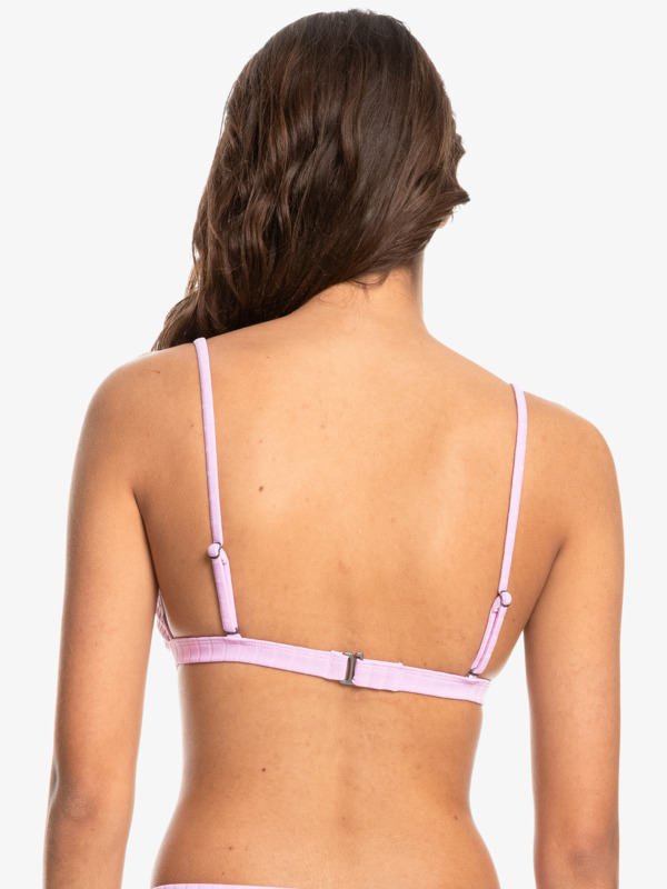 Quiksilver Womens Logo Scoop Bralette Bikini Top