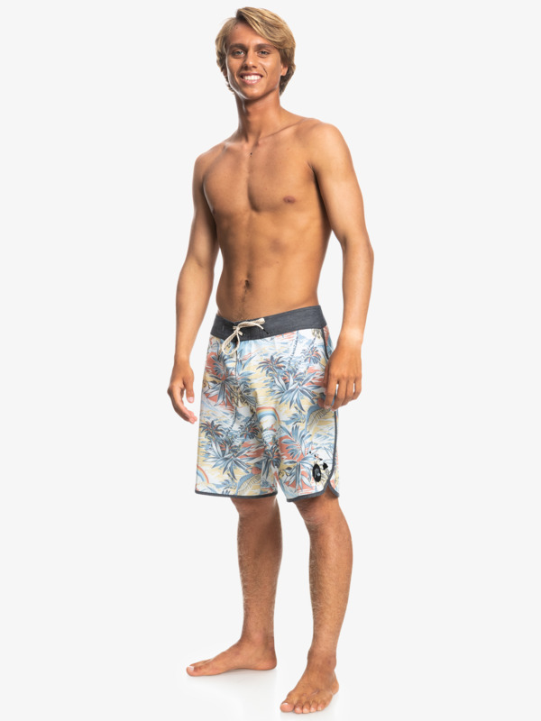 HEMPSTRETCH Hawaii Scallop 19" Boardshorts