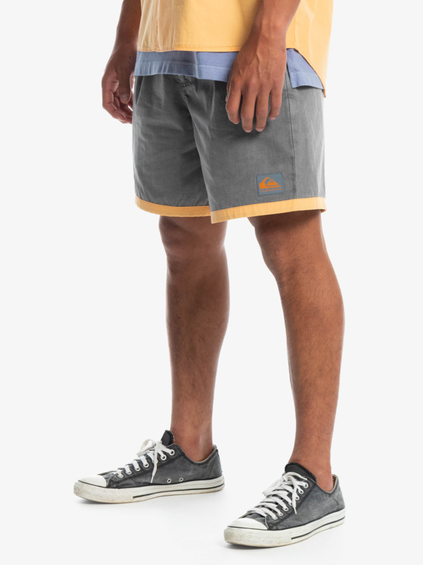 Quiksilver x Stranger Things The Mike 17.5" Pleated Shorts