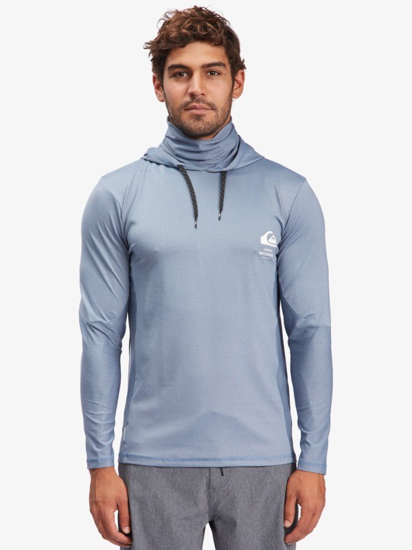 Waterman Angler Hooded Long Sleeve UPF 50 Surf T-Shirt