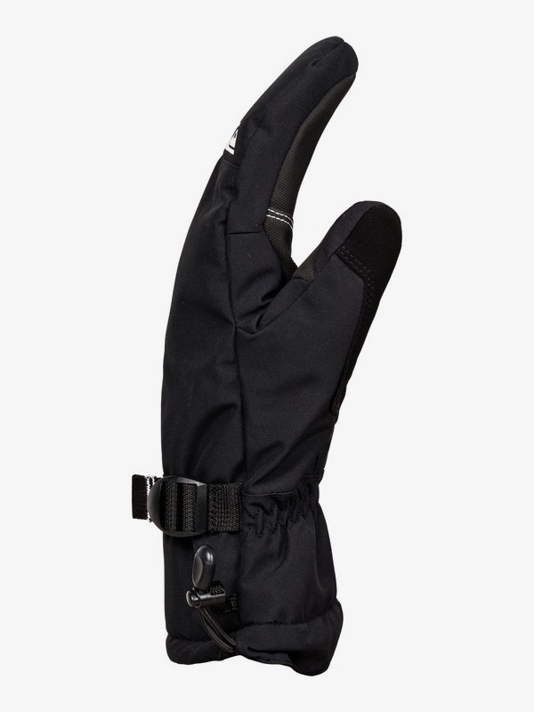 Mission Insulated Black Snowboard/Ski Mittens
