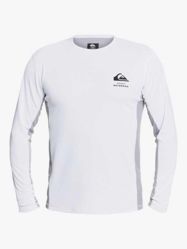 Waterman Bamboo Check Long Sleeve UPF 50 Surf Tee