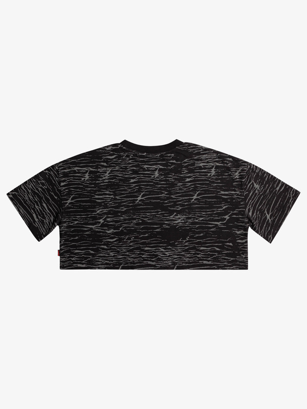 Quiksilver x Stranger Things Women's Upside Down Cropped T-Shirt