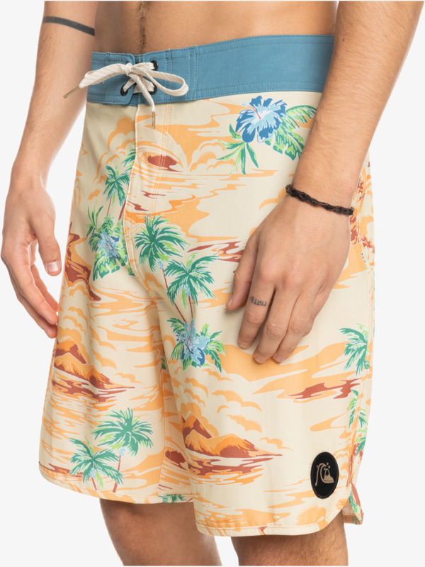 HEMPSTRETCH Scallop 19" Boardshorts