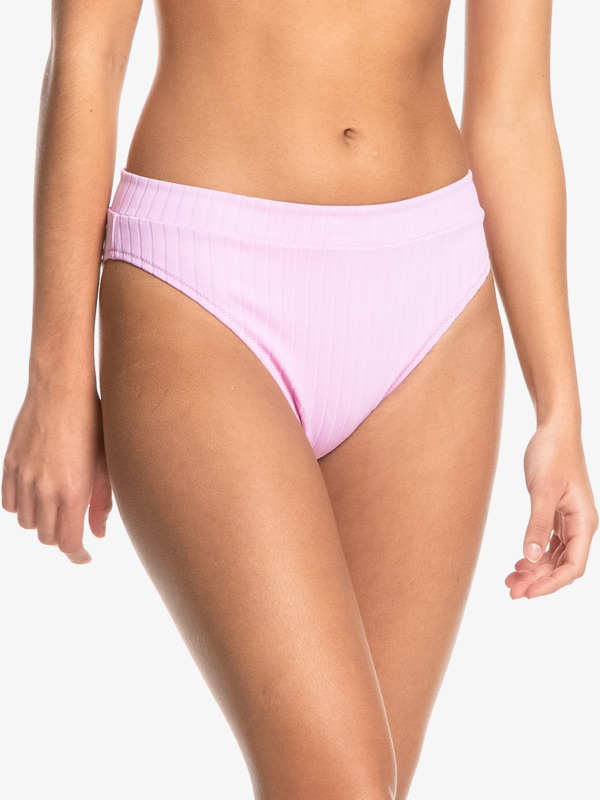 Quiksilver Womens Logo High Waist Bikini Bottoms