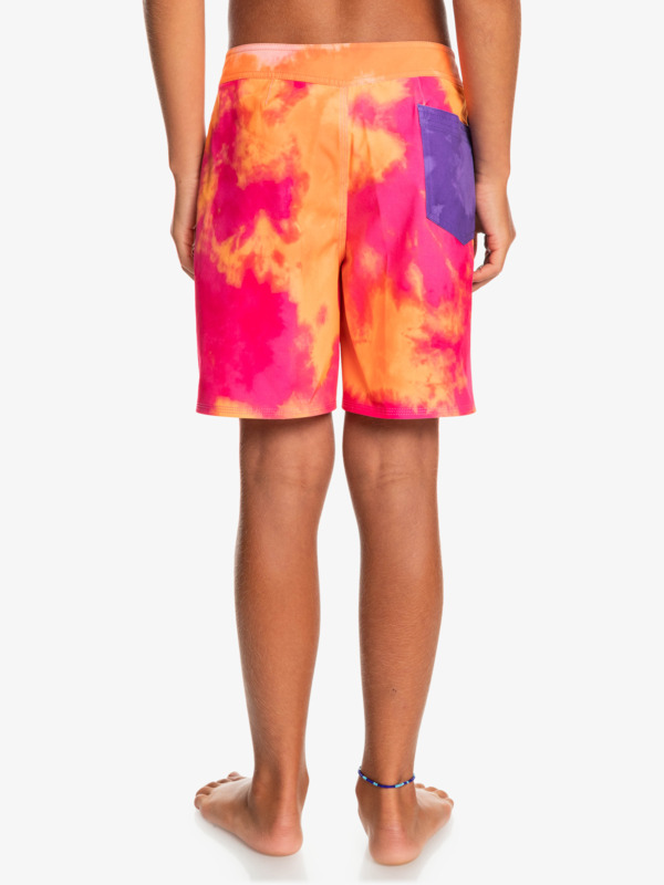 Boy's 8-16 SurfSilk Acid Wash 15" Boardshorts