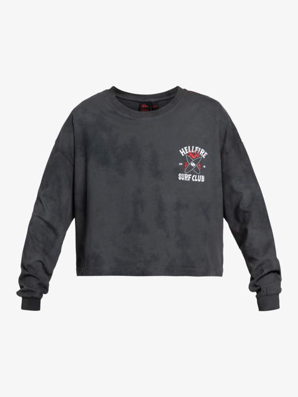 Quiksilver x Stranger Things Women's 86 Oversized Long Sleeve T-Shirt