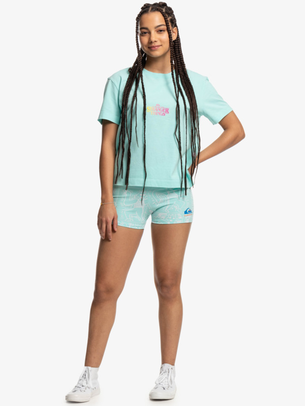 Quiksilver x Stranger Things Women's Lenora Mini Bike Shorts