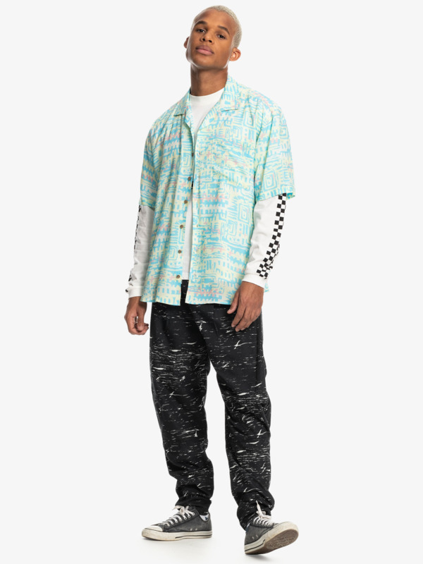 Quiksilver x Stranger Things The Argyle Short Sleeve Shirt