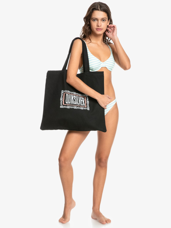 Quiksilver Womens Classic Rib Cheeky Bikini Bottom