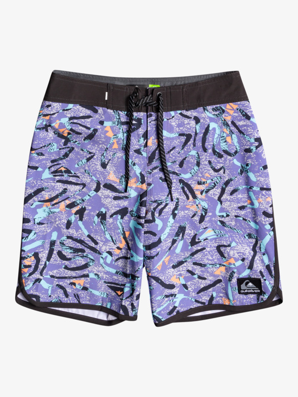 Boy's 8-16 SurfSilk Scallop 17" Boardshorts