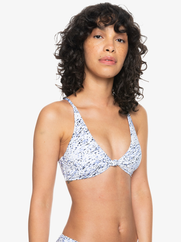 Quiksilver Womens Classic Knotted Triangle Bikini Top