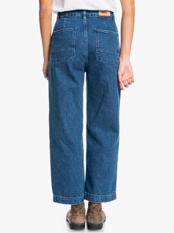 Quiksilver Womens Hopeful Land High Waist Denim Jeans