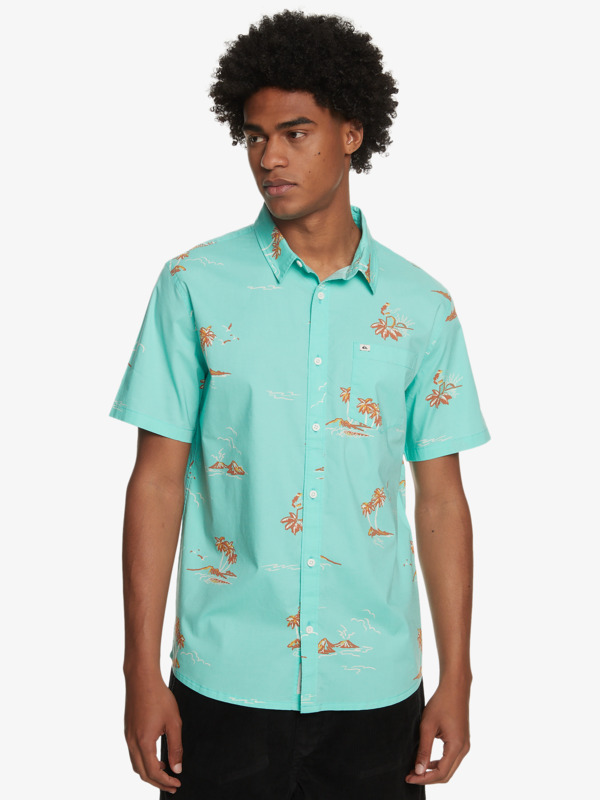 Island Time Stretch Short Sleeve Shirt