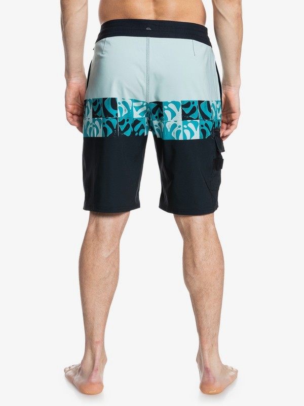 Waterman Angler Stripe 20" Beachshorts