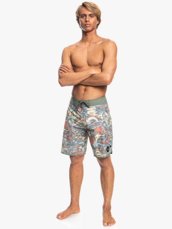 HEMPSTRETCH Hawaii Scallop 19" Boardshorts