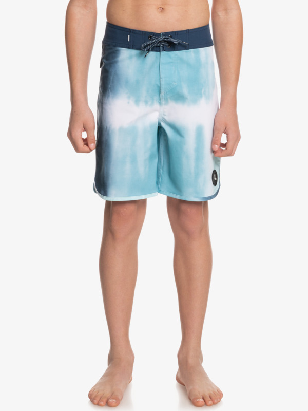 Boy's 8-16 SurfSilk Scallop 17" Boardshorts