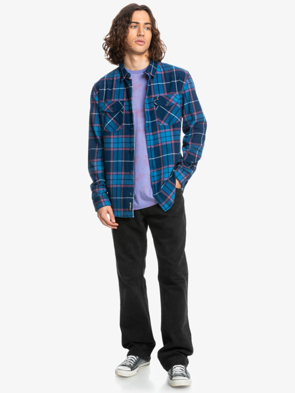 Linden Stretch Long Sleeve Flannel Shirt