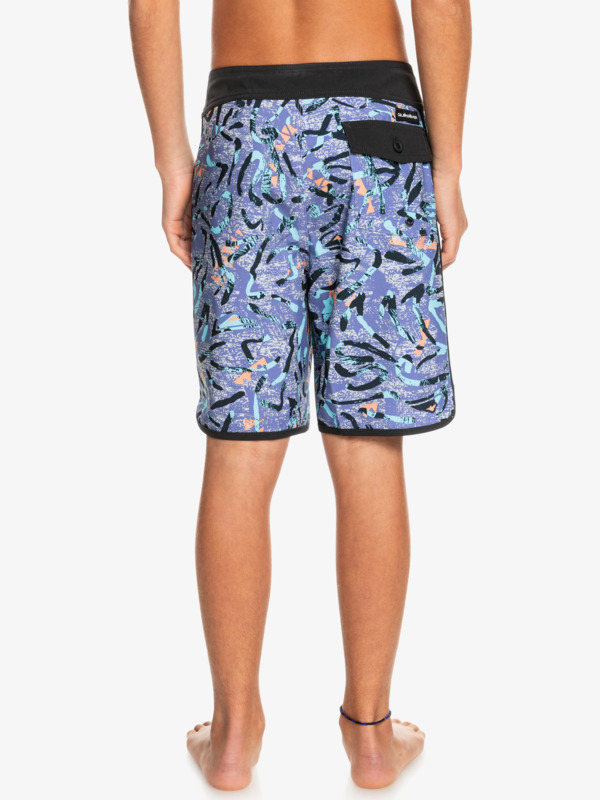 Boy's 8-16 SurfSilk Scallop 17" Boardshorts