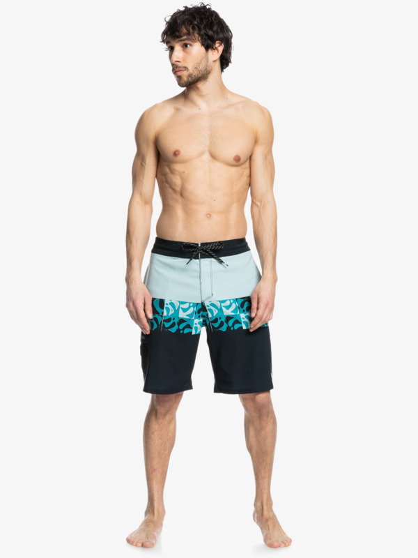 Waterman Angler Stripe 20" Beachshorts