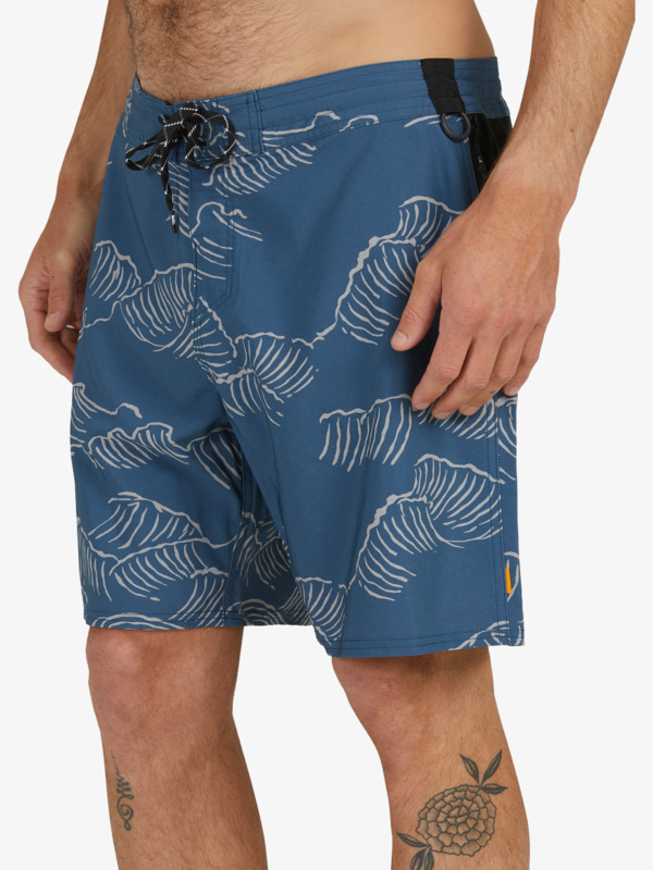 Waterman Paddler Print 19" Boardshorts