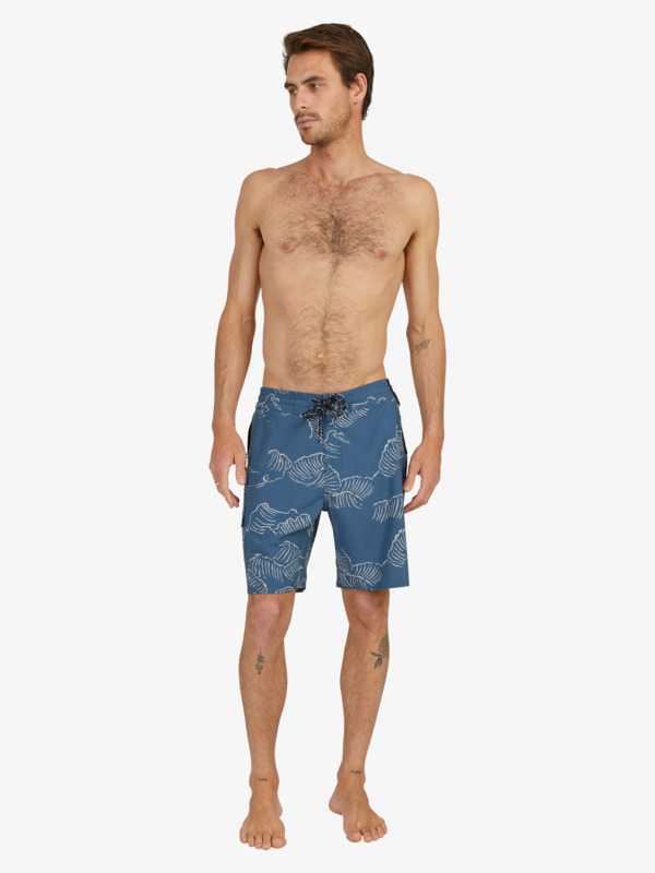 Waterman Paddler Print 19" Boardshorts