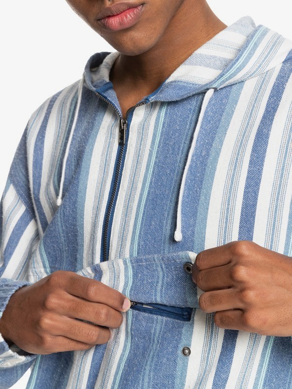 Neo Blue Twill Anorak