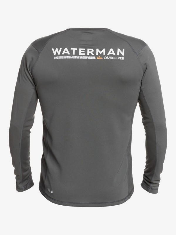 Waterman Bamboo Check Long Sleeve UPF 50 Surf Tee