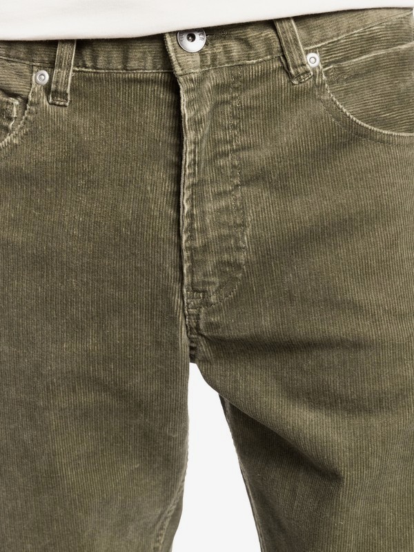 Kracker Straight Fit Corduroy Pants