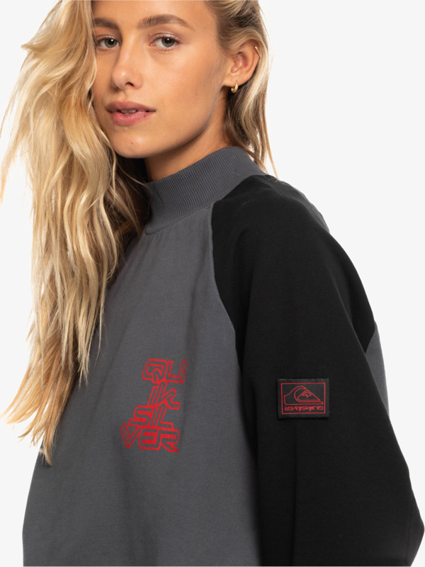 Quiksilver x Stranger Things Women's Upside Down Oversized Sweatshirt