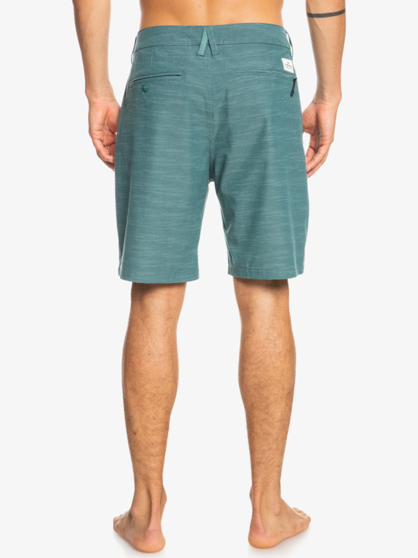 Union Pin Slub 19" Amphibian Shorts