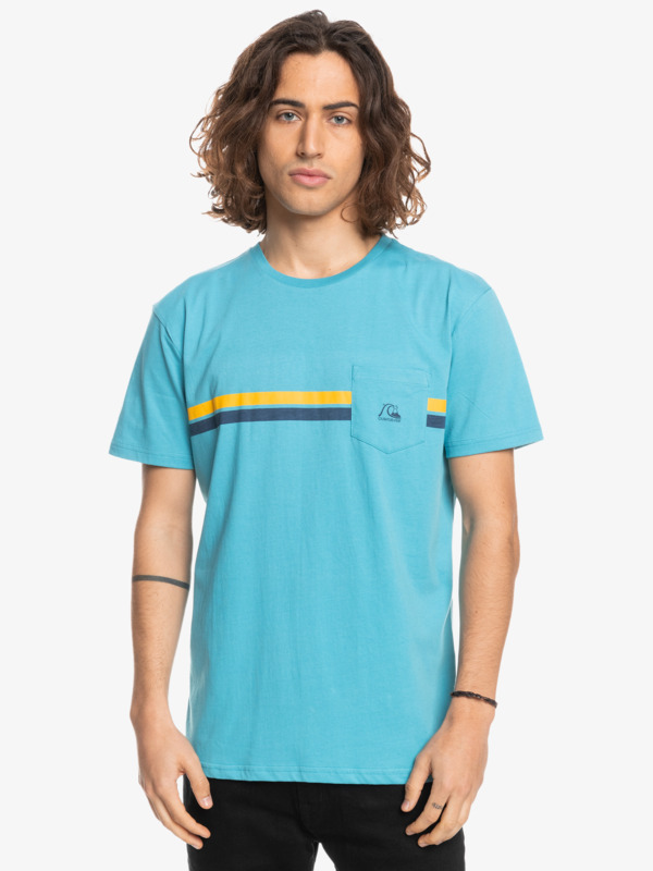 Striped Flow Pocket T-Shirt