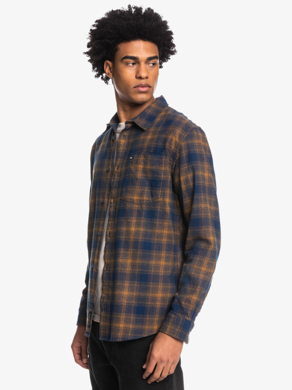 Ganaway Stretch Long Sleeve Flannel Shirt