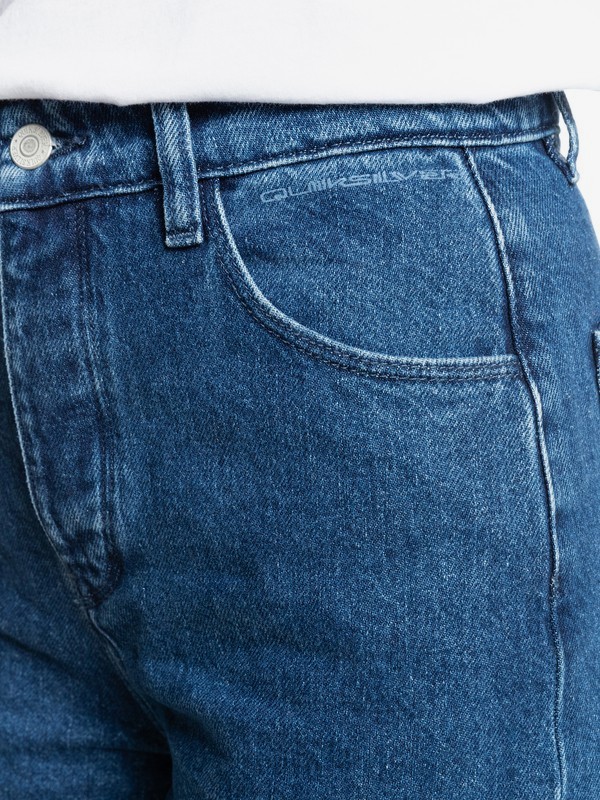Quiksilver Womens Hopeful Land High Waist Denim Jeans
