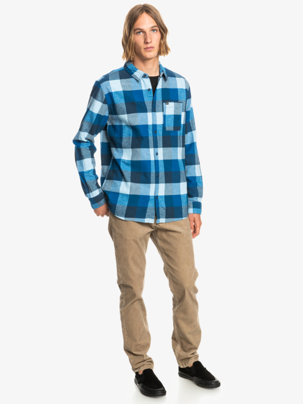 Motherfly Long Sleeve Flannel Shirt