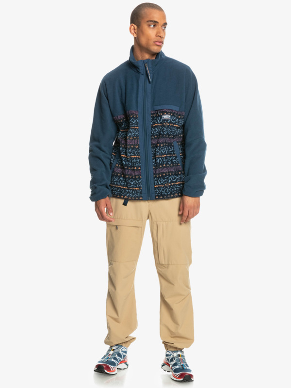 Go First High Neck Zip-Up Fleece Jacket