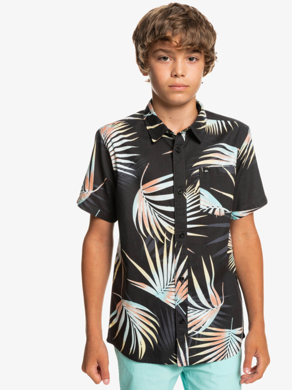 Boy's 8-16 Pop Tropic Short Sleeve Shirt