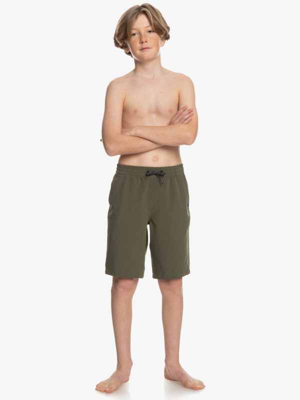 Boy's 8-16 Ocean Elastic 18" Amphibian Shorts