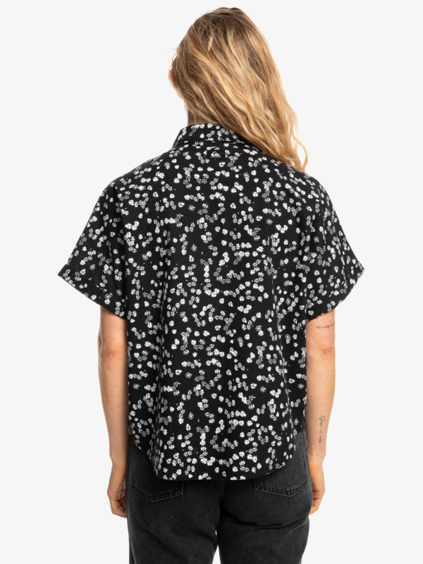 Quiksilver Womens Sundaze Trip Short Sleeve Shirt