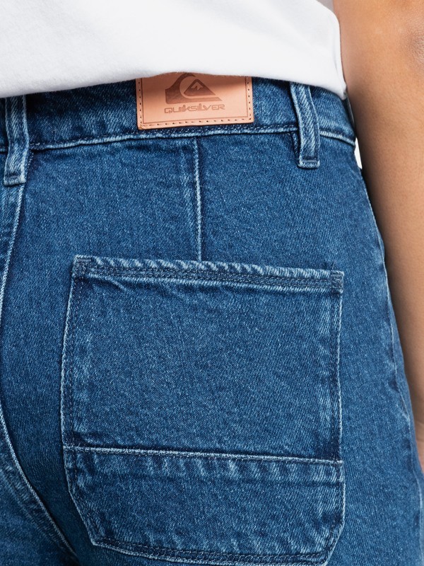 Quiksilver Womens Hopeful Land High Waist Denim Jeans