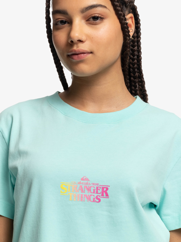 Quiksilver x Stranger Things Women's 86 Cropped T-Shirt