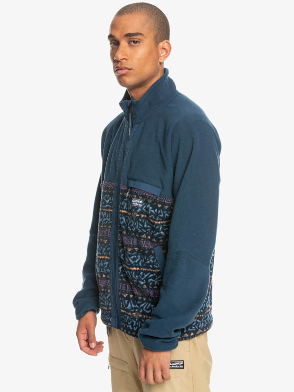 Go First High Neck Zip-Up Fleece Jacket