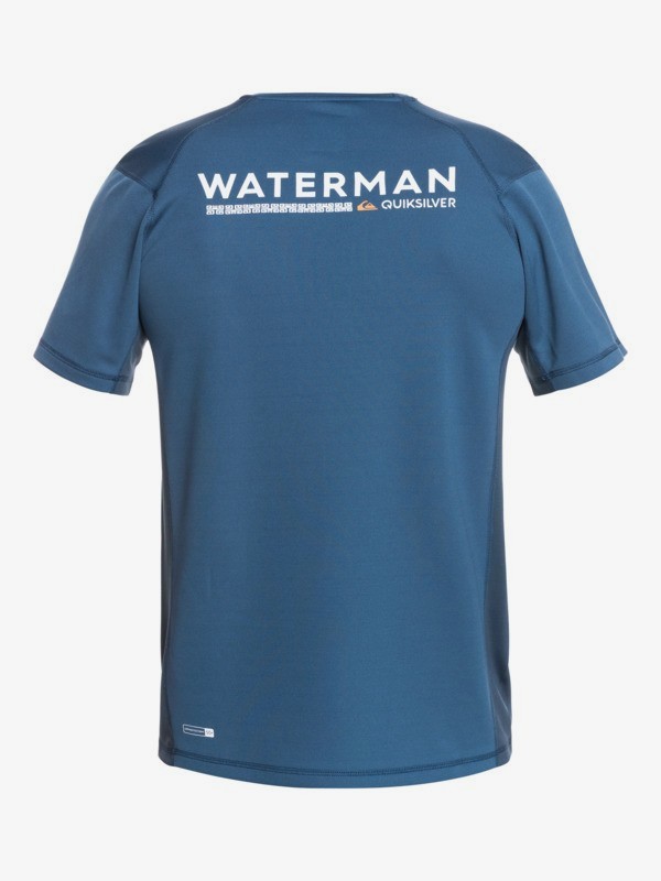 Waterman Bamboo Check Short Sleeve UPF 50 Surf Tee