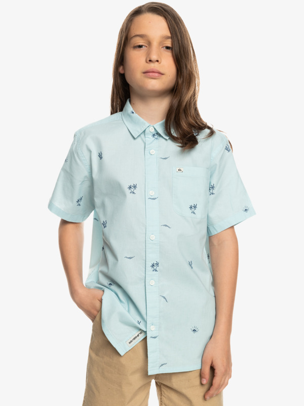 Boy's 8-16 Spaced Out Short Sleeve Shirt