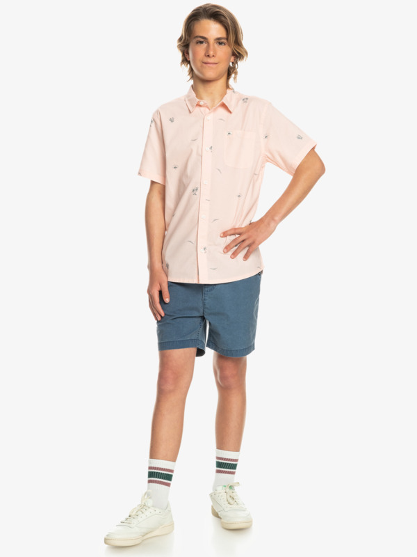 Boy's 8-16 Spaced Out Short Sleeve Shirt